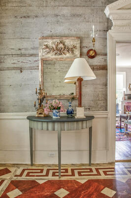 John Rosselli Furlow’s Folly Collection Lumpkin demilune