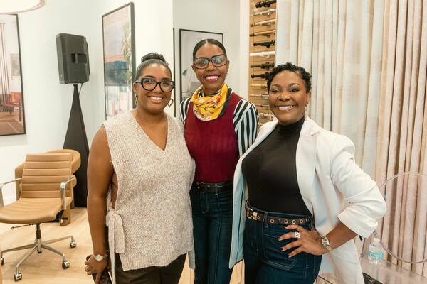 Brittany Butler, Regina Correa and Arianne Bellizaire