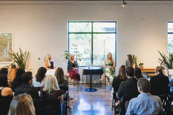 Grace Start, Jean Stoffer, Heather Fujikawa and Kaitlin Petersen
