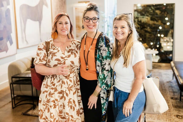More than 50 local designers attended the event at the Four Hands flagship showroom in Austin